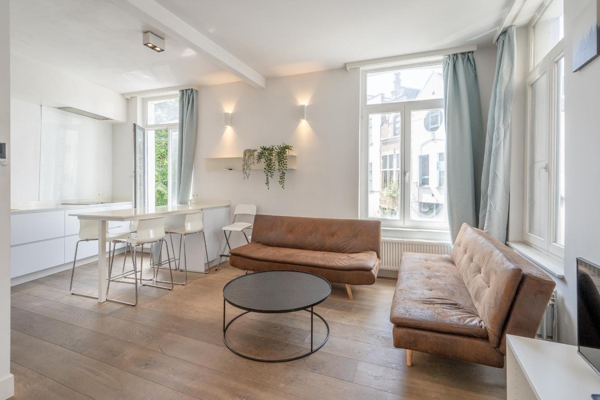 Beautiful Modern Apartment In The Heart Of Antwerpen Eksteriør billede